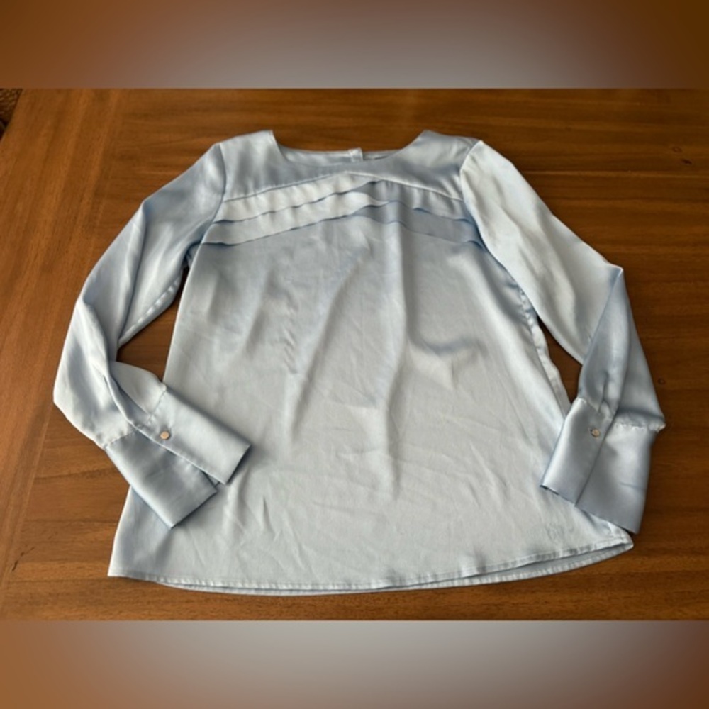 Banana Republic Blue Blouse Small